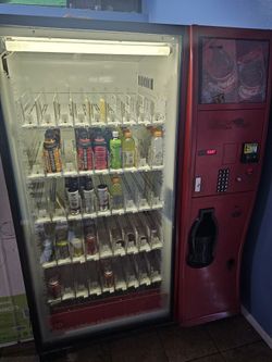 Vending Machine (Coca-Cola Glass View)