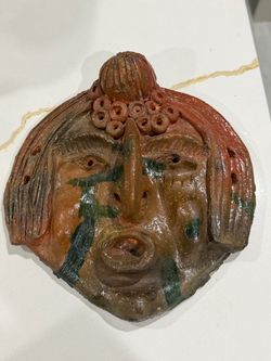 African-style decorative masks/wall plaques