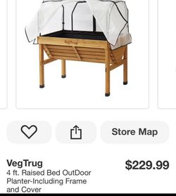 BRAND NEW IN BOX ELEVATED RAISED GARDEN BED