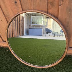 Acacia Wood Mirror