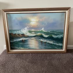 Seascape Painting 41” X 29”