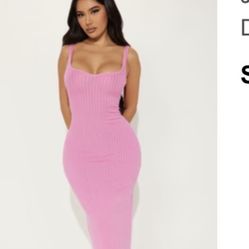 Pink Long Dress