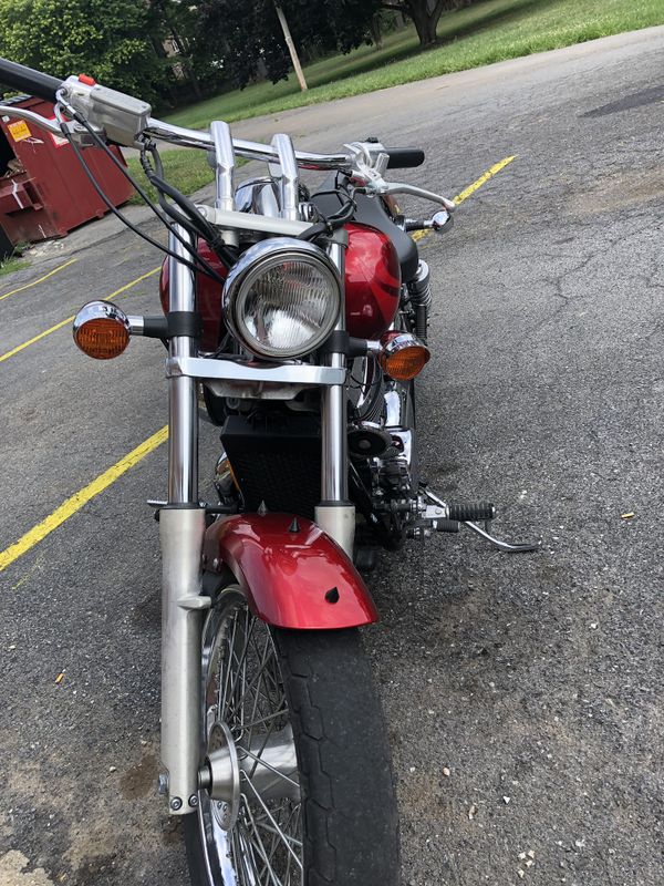 2003 honda shadow spirit. 10,000 miles