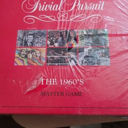 Trivial Pursuit Board Game The 1960's New