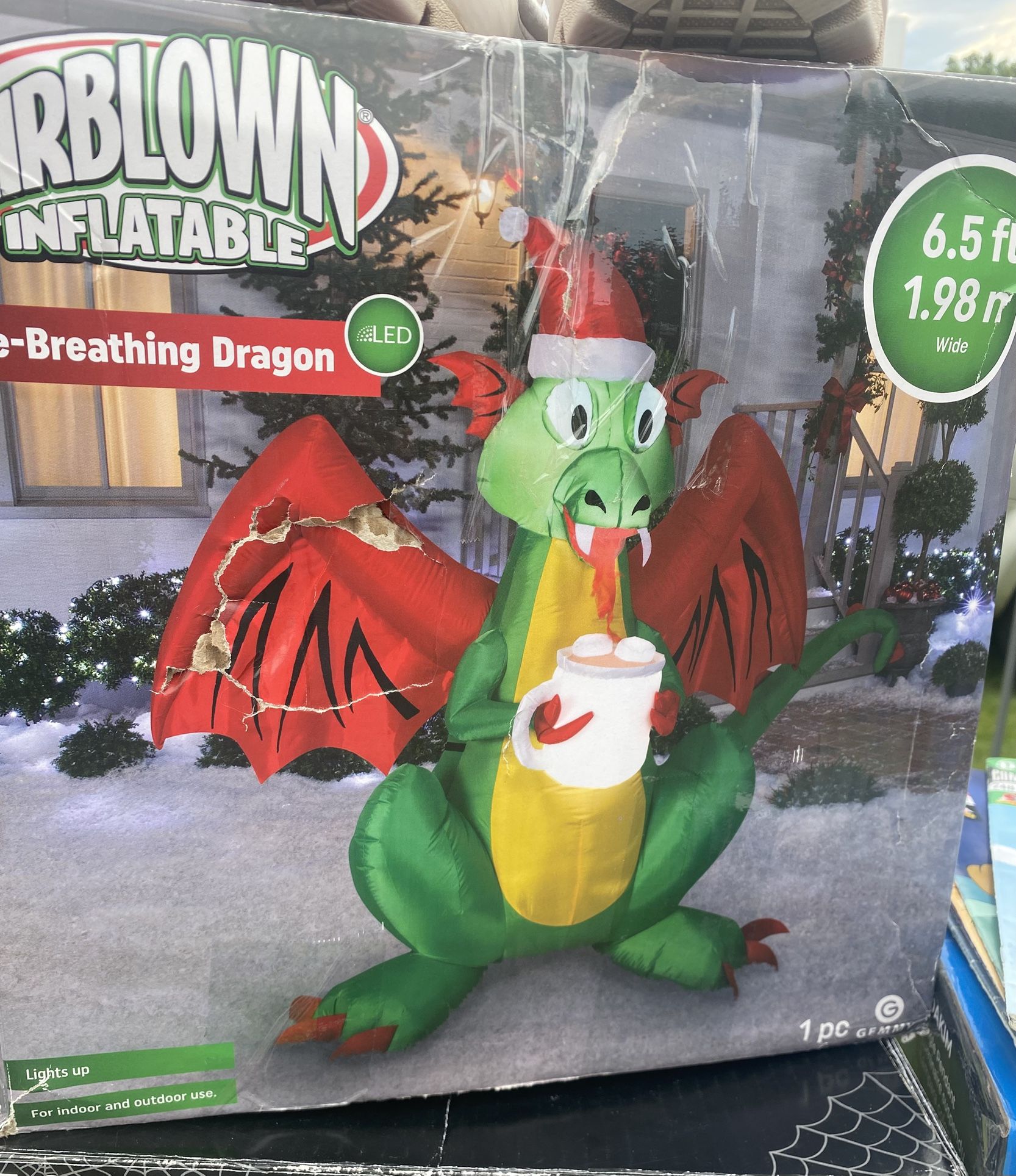Inflatables Used One Season.