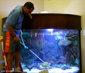 Fish tank Cleaning