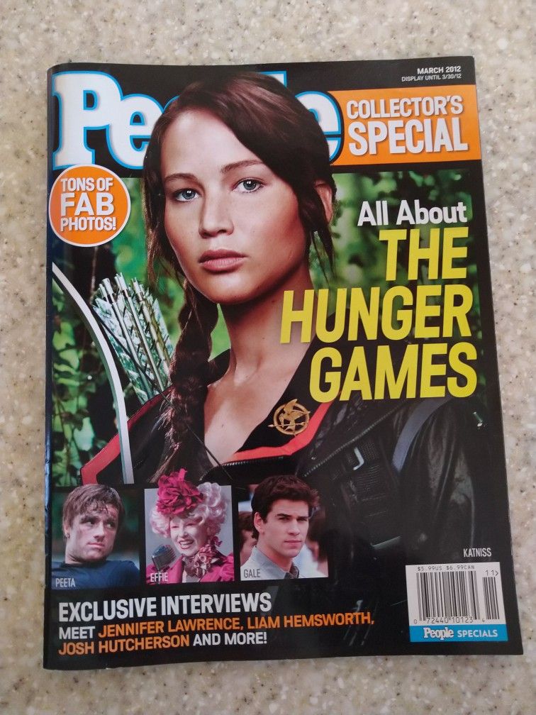 Collectable The Hunger Games Movie People Magazine