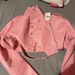 pink jacket new !