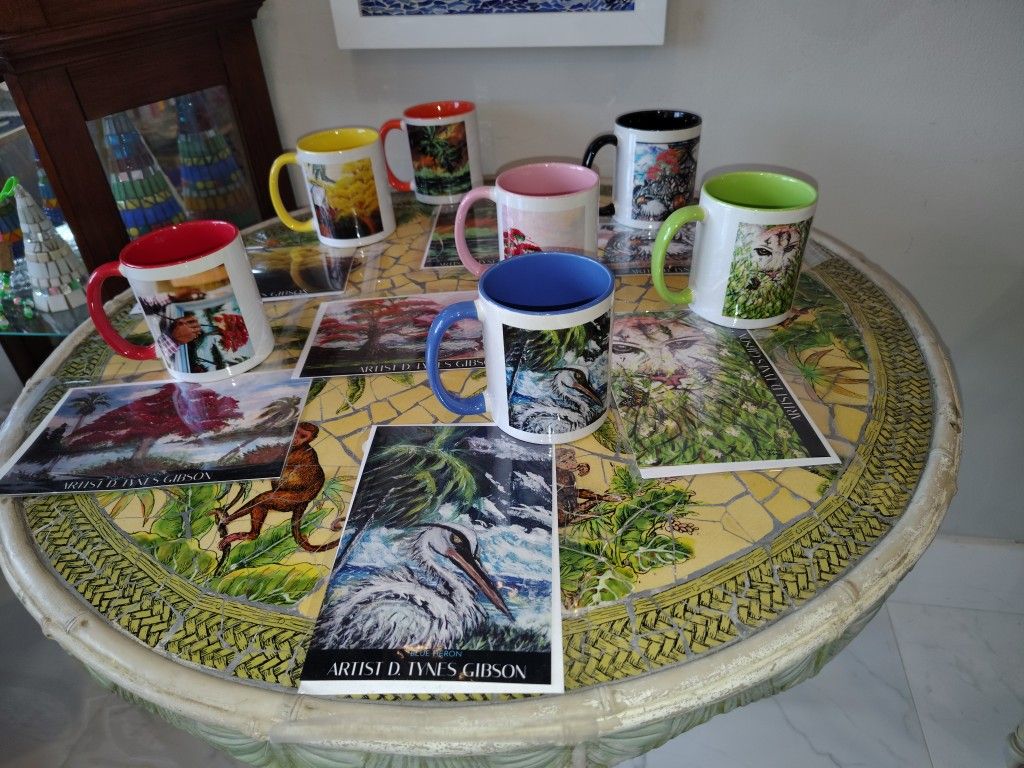 Coffee Mug And Poster Cards