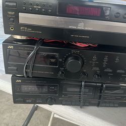 JVC CD/cassette player/https://offerup.com/redirect/?o=Rk0uQU0= receiver