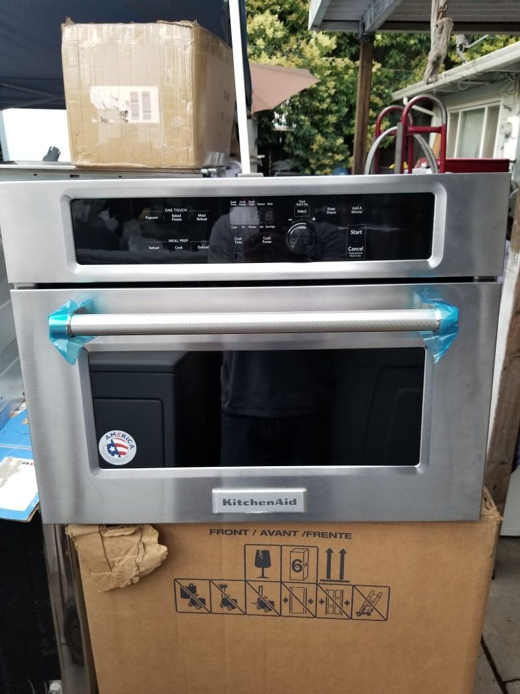 KitchenAid built-in microwave