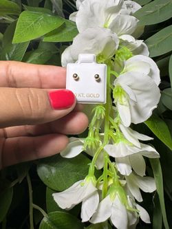 Stubs earring 10kt