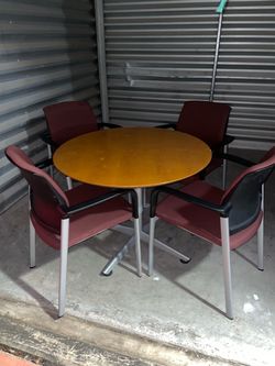 Table and 4 Chairs