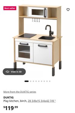 Kids play kitchen