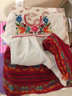 Mexican fiesta outfit