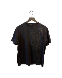 Early 2000s Versace Leaves Tessuto T-shirt Men’s Size XL