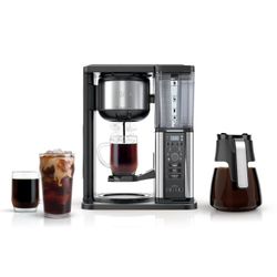 Ninja Hot & Iced, Single Serve or Drip Coffee System 10 Cup Glass Carafe, CM300
ADO :B-1553
Used– Store Demo.Price is Firm.
