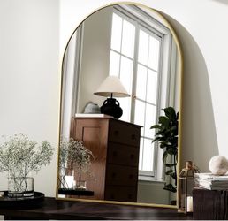 Large Arched Mirror – Stylish Home Decor