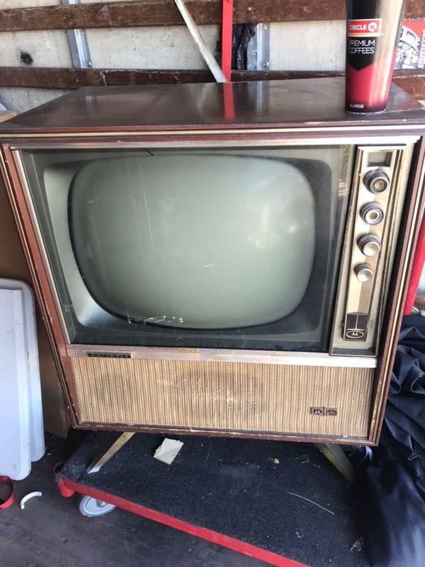1950s Motorola swivel television vintage