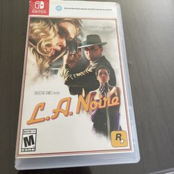 L.A. Noire For Nintendo Switch