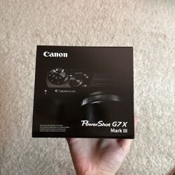 Canon PowerShot G7 X Mark III 20.1MP Point & Shoot Digital Camera 