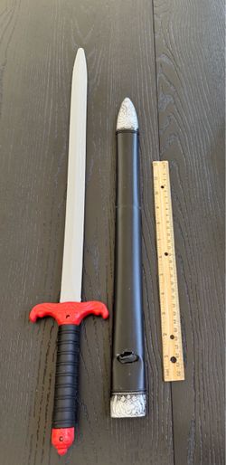 Plastic toy sword