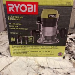 1-1/2 Peak HP Router Kit Ryobi 