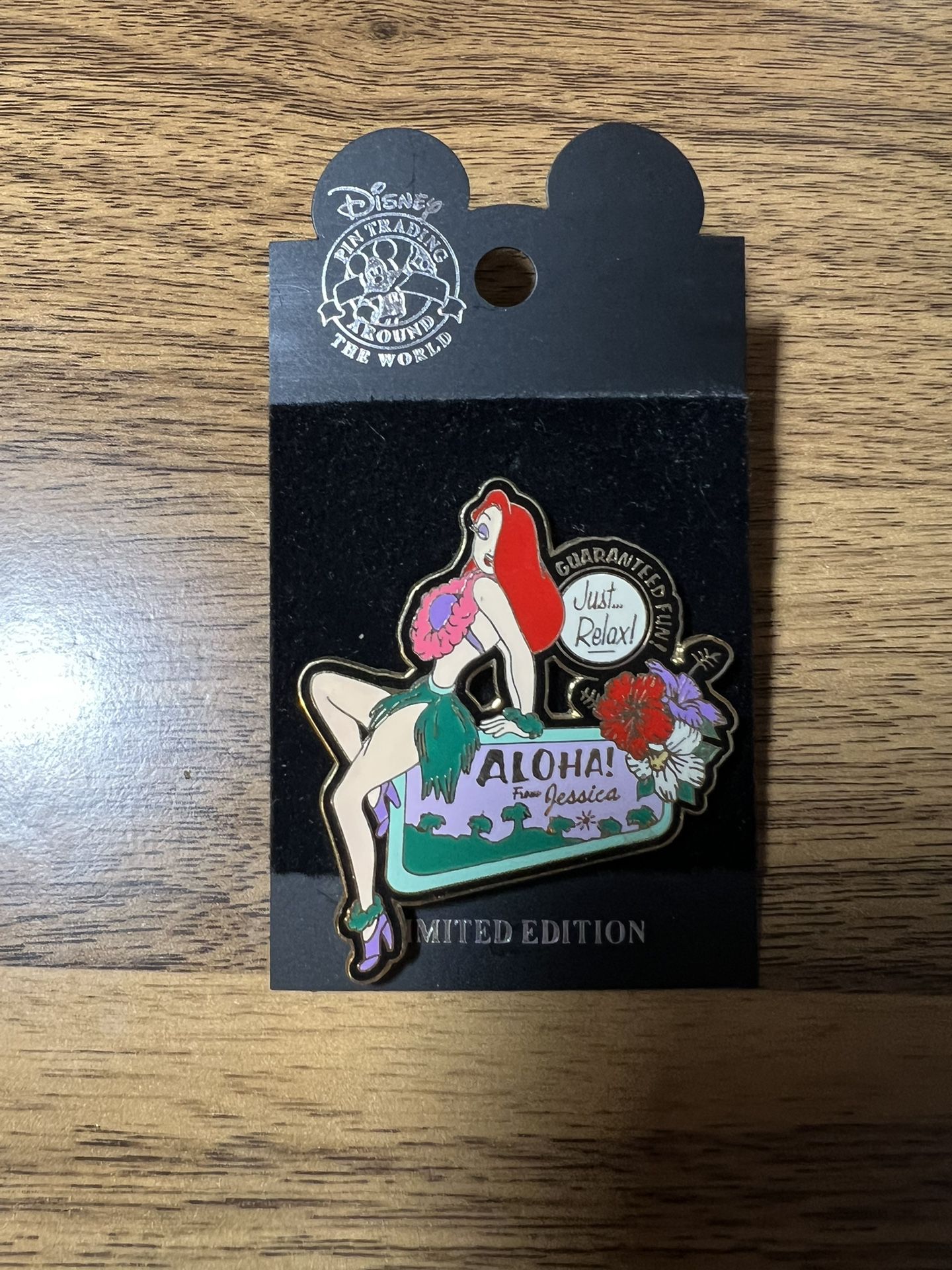 Jessica Rabbit Aloha Disney Pin