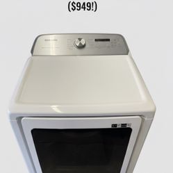 🔥 BARGAIN: Samsung Smart Steam Dryer - ONLY $315 (Orig. $949!) DVE52A5500W
