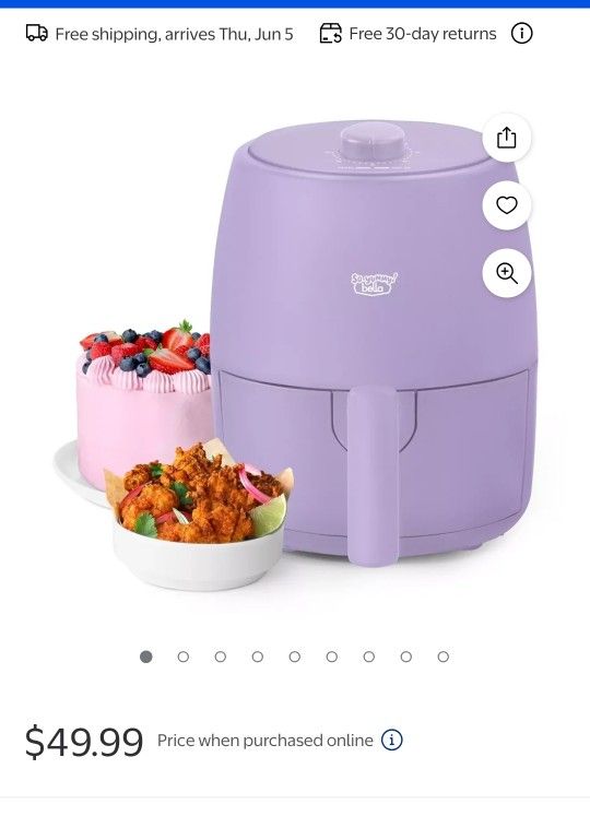 Bella 2qt Air Fryer