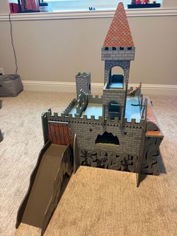 Imagination medieval castle
