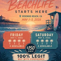 Beach life festival GA