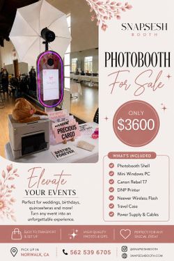 Photo Booth for sale