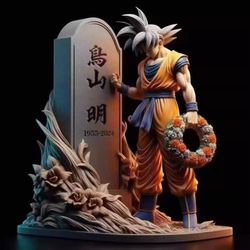  Son Goku Akira Toriyama Homage Tomb Recollection DBZ 