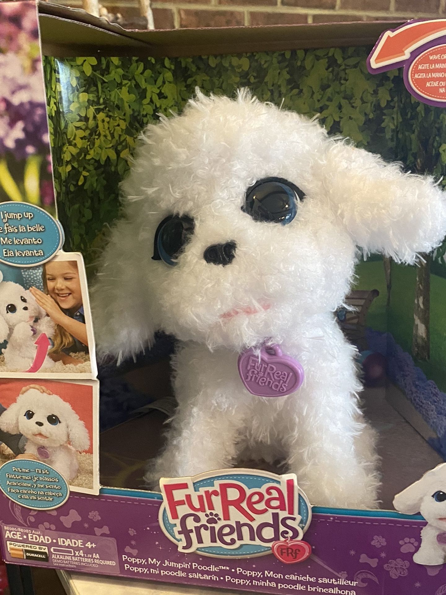 FurReal friends Poppy My Jumpin Poodle