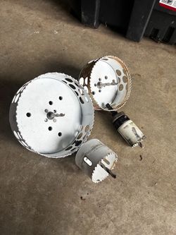 Milwaukee hole drill set $50