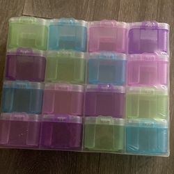 Craft Box Storage 16pcs