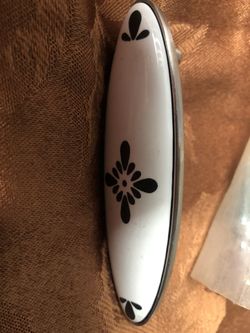 4 Cabinet Pulls Ceramic