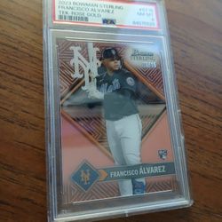 Francisco Alvarez PSA Grade 8