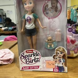 Siri Sparkle Girls Baby Sitter 