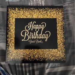 Happy Birthday Guest Book