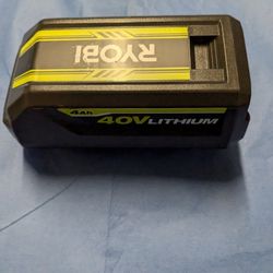 Ryobi 40 Volt Battery 