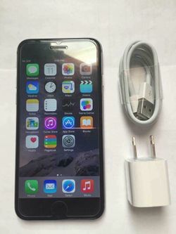 Factory unlocked apple iphone 6, store warranty 128 gb