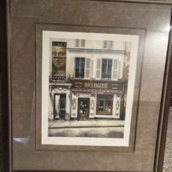 Authentic French Boulangerie Signed And Numbered