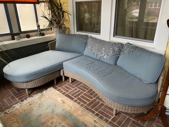 Outdoor wicker sofa Set