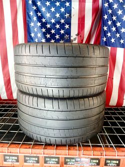 ⭐️ USED TIRES 265/35ZR21 MICHELIN PILOT SUPER SPORT 4S 265/35R21