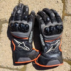 Alpinestars Sp2 V2 leather motorcycle gloves
