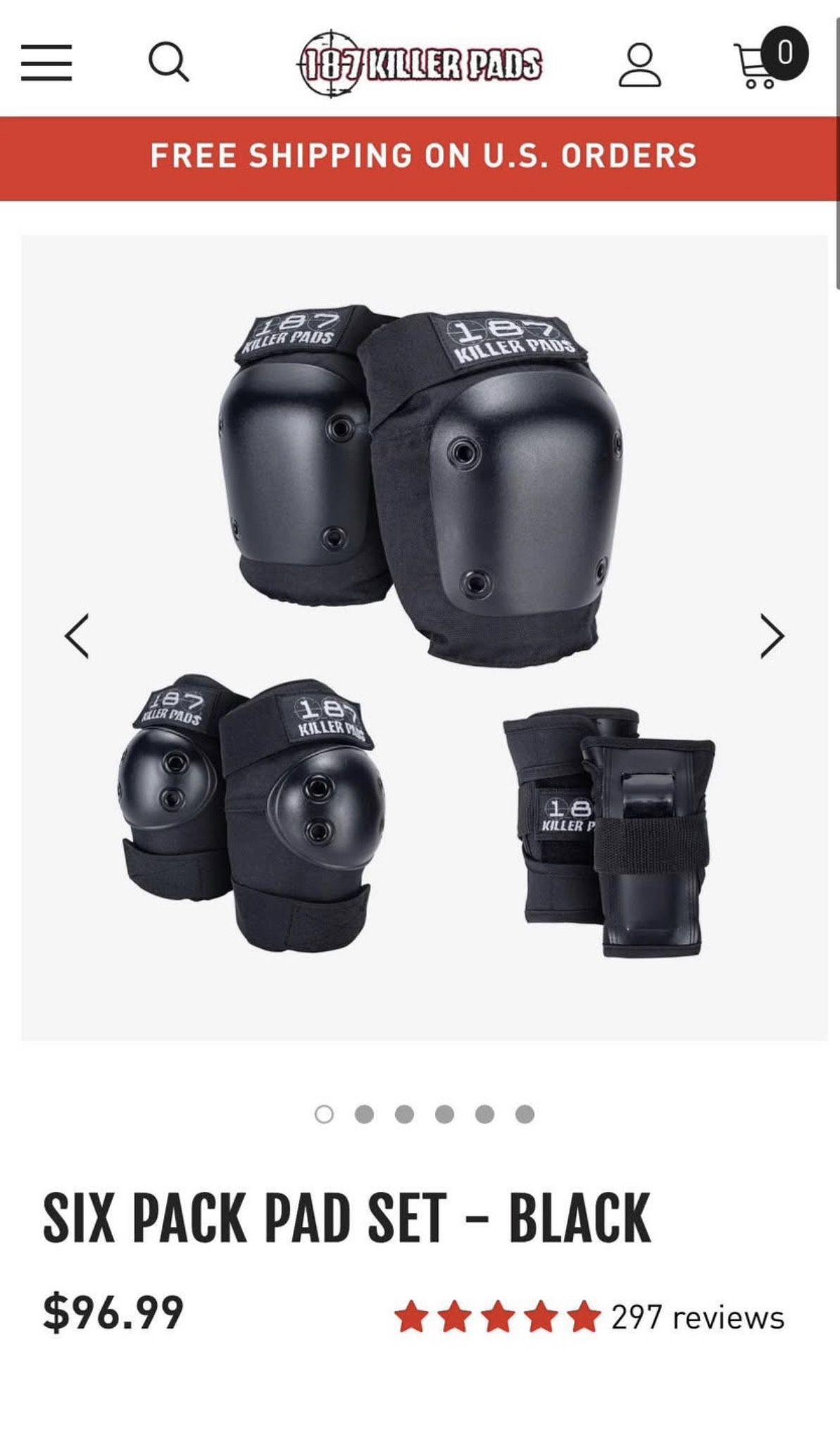 Women’s 187 Killer Pads Set