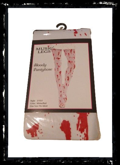 ☠️🩸 Bloody Pantyhose 🩸☠️ OSFM 5' - 5'10" (90 - 165 lbs) *NIP*