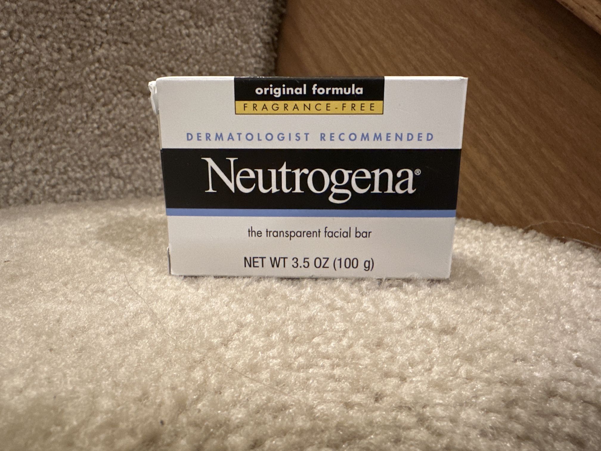Neutrogena Transparent Facial Bar new $1.50